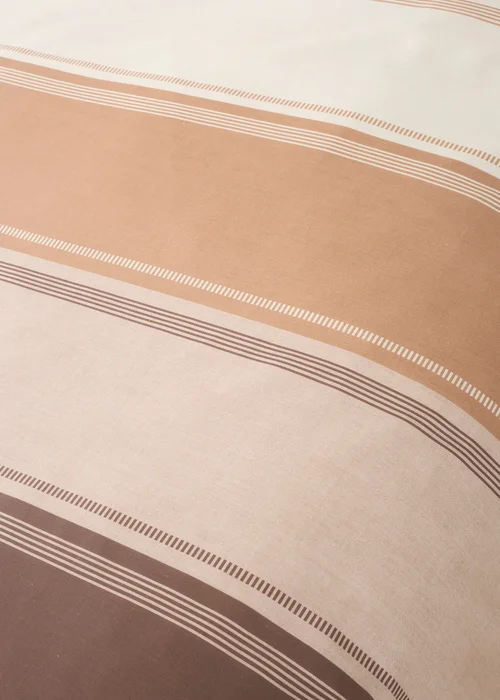 Fusion Betley Reversible Natural Duvet Cover Set - Single Image 3