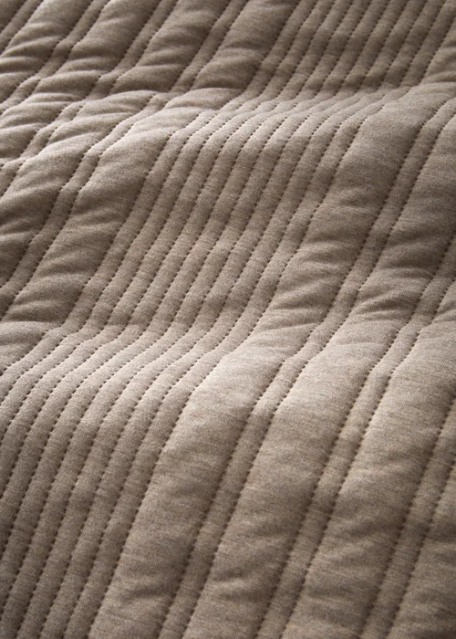Pineapple Elephant Tamba Jersey Stripe Quilted Oxford Pillowcase Pair Mole - One Size Image 3