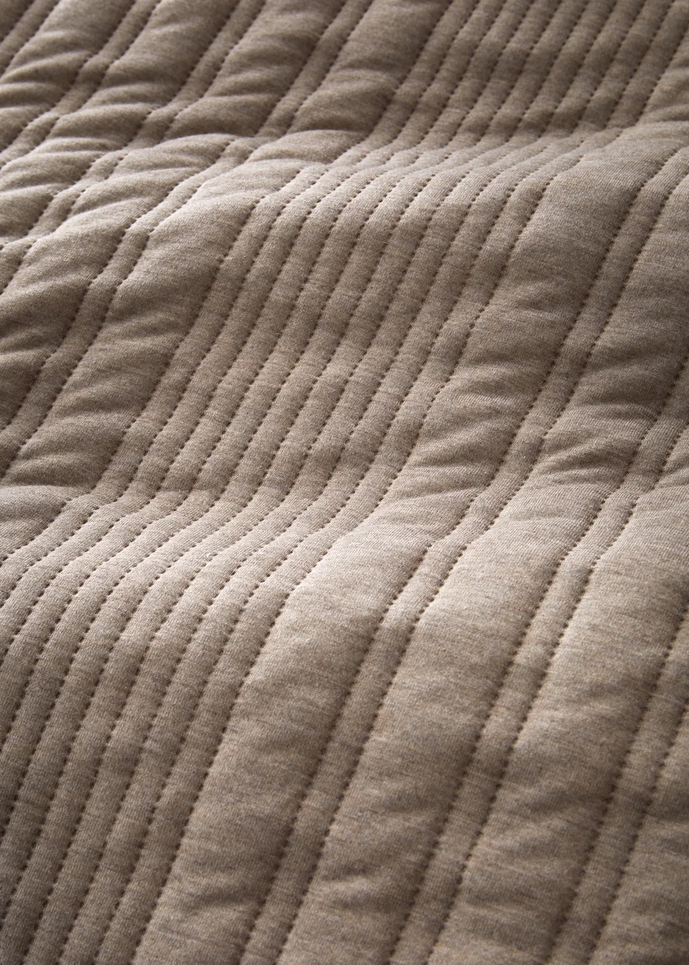 Pineapple Elephant Tamba Jersey Stripe Quilted Duvet Cover Set Mole - Single Image 4