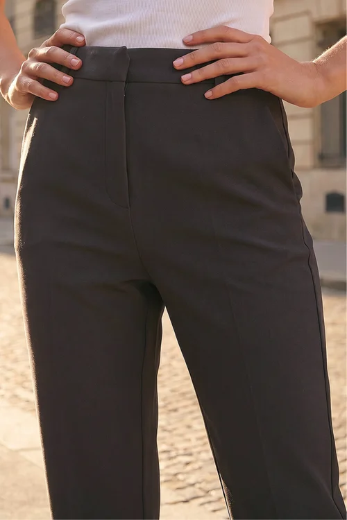 Roman Charcoal Regular Slim Leg Trouser - 16 Image 4