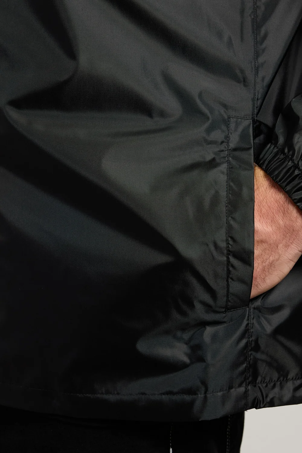 BadRhino Black Pac a Mac Hooded Jacket - 7-8XL Image 4