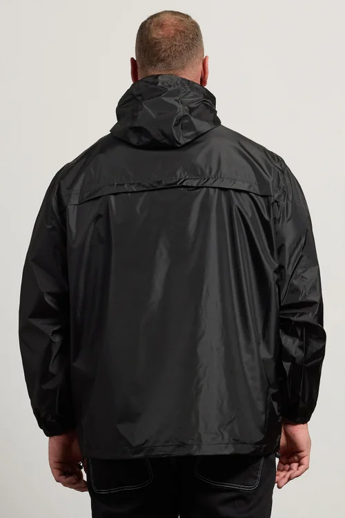 BadRhino Black Pac a Mac Hooded Jacket - 7-8XL Image 3