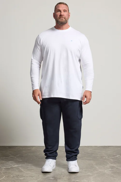 BadRhino Navy Blue Cargo Joggers - 7-8XL Image 2