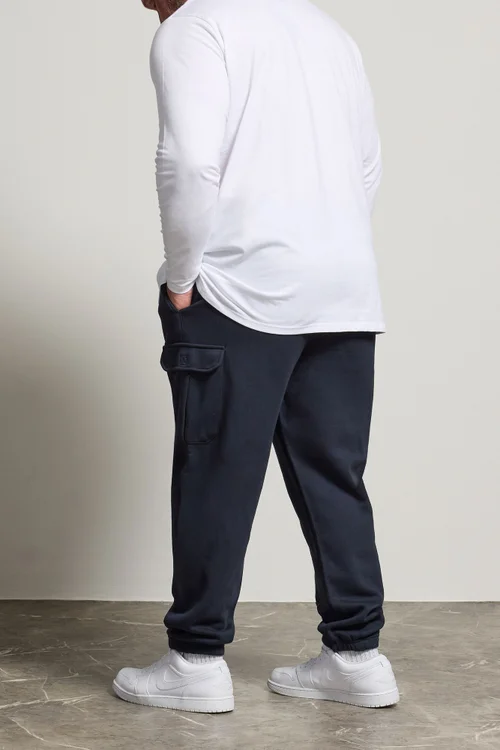BadRhino Navy Blue Cargo Joggers - 7-8XL Image 3
