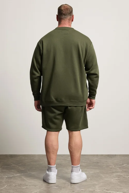 BadRhino Olive Green Logo Sweatshirt - 2XL Image 3