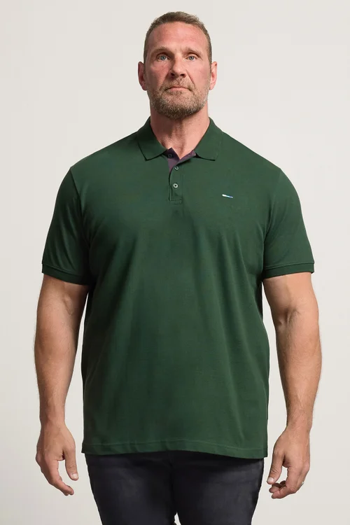 BadRhino Green Short Sleeve Polo Shirt - 3XL Image 1