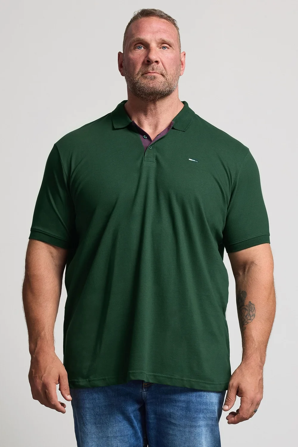 BadRhino Green Short Sleeve Polo Shirt - 3XL Image 1