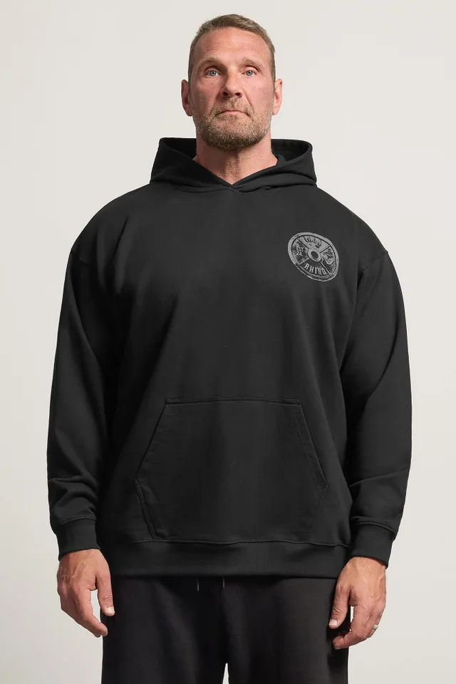 BadRhino Black Weightplate Hoodie