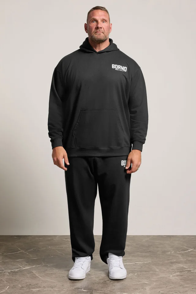 BadRhino Premium Black Logo Hoodie