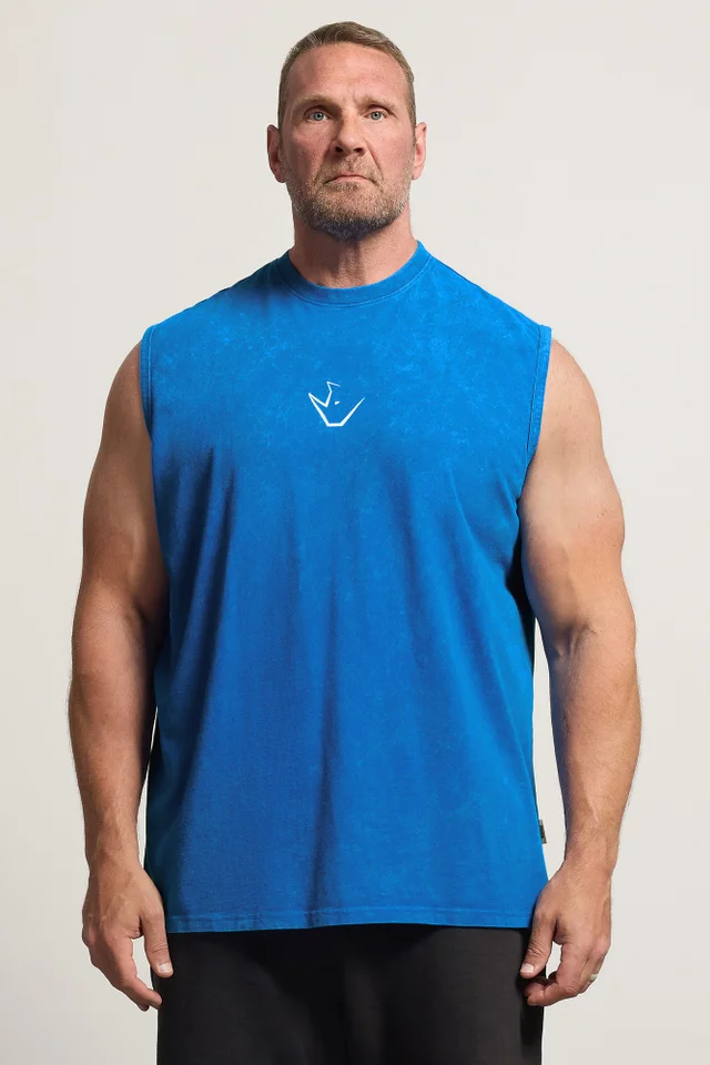 IronRhino Cobalt Blue Old English Vest