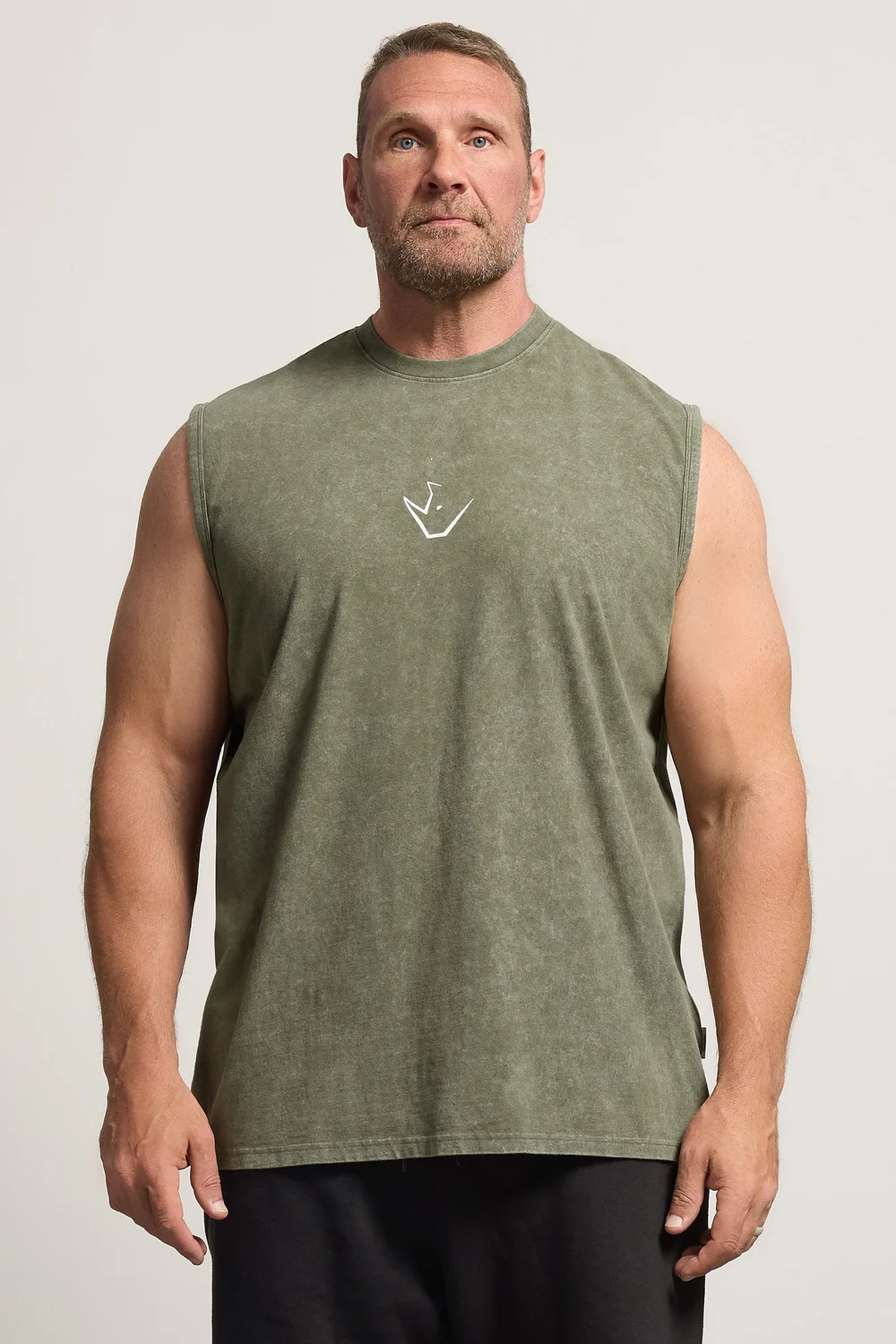 IronRhino Olive Green Old English Vest - 3XL Image 3