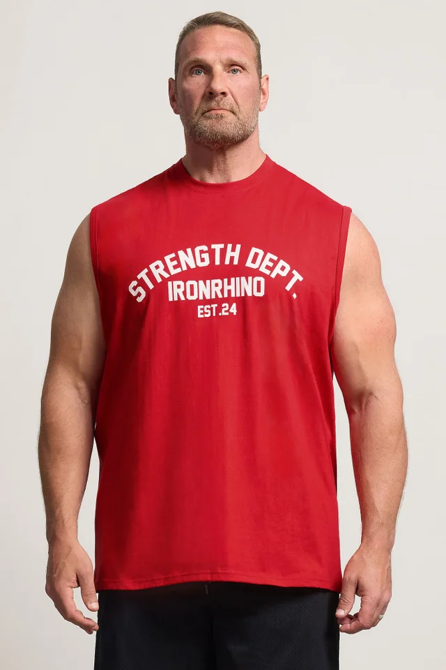 IronRhino Samba Red Strength Dept Vest