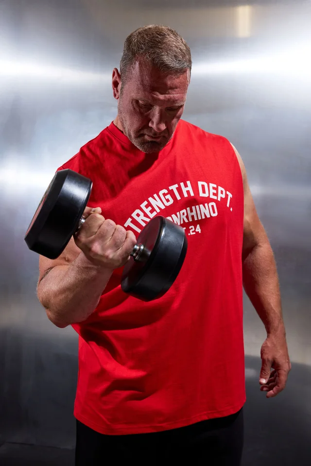 IronRhino Samba Red Strength Dept Vest
