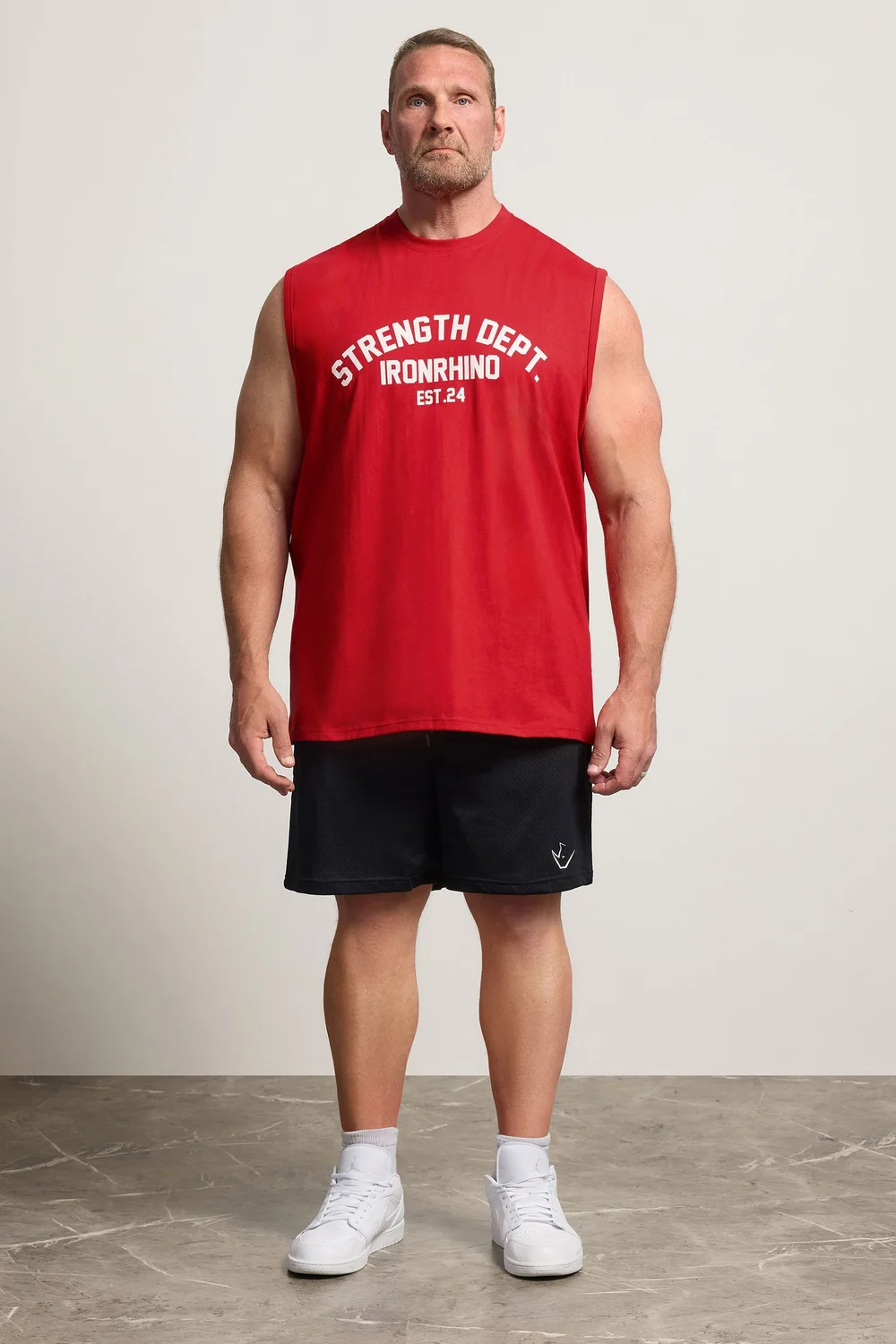 IronRhino Samba Red Strength Dept Vest - 4XL Image 3