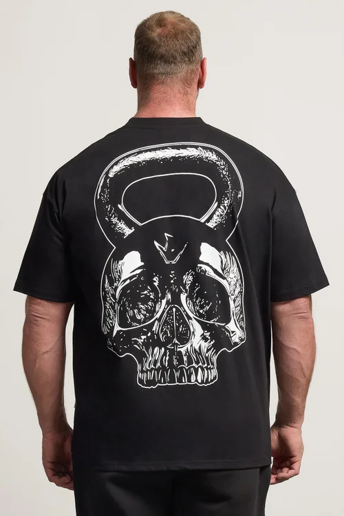 IronRhino Black Skull T-Shirt - 3XL Image 4