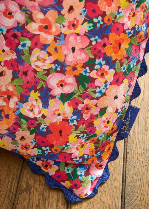 Sophie Robinson Darling Ditsy 100% Cotton Reversible Standard Pillow Case Bright - One Size Image 3