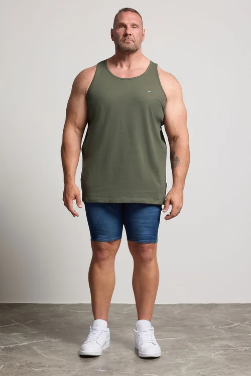 BadRhino Black & White 5 Pack Vest Tops - 4XL Image 3
