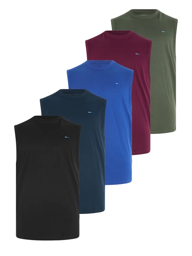 BadRhino 5 Pack Muscle Vests