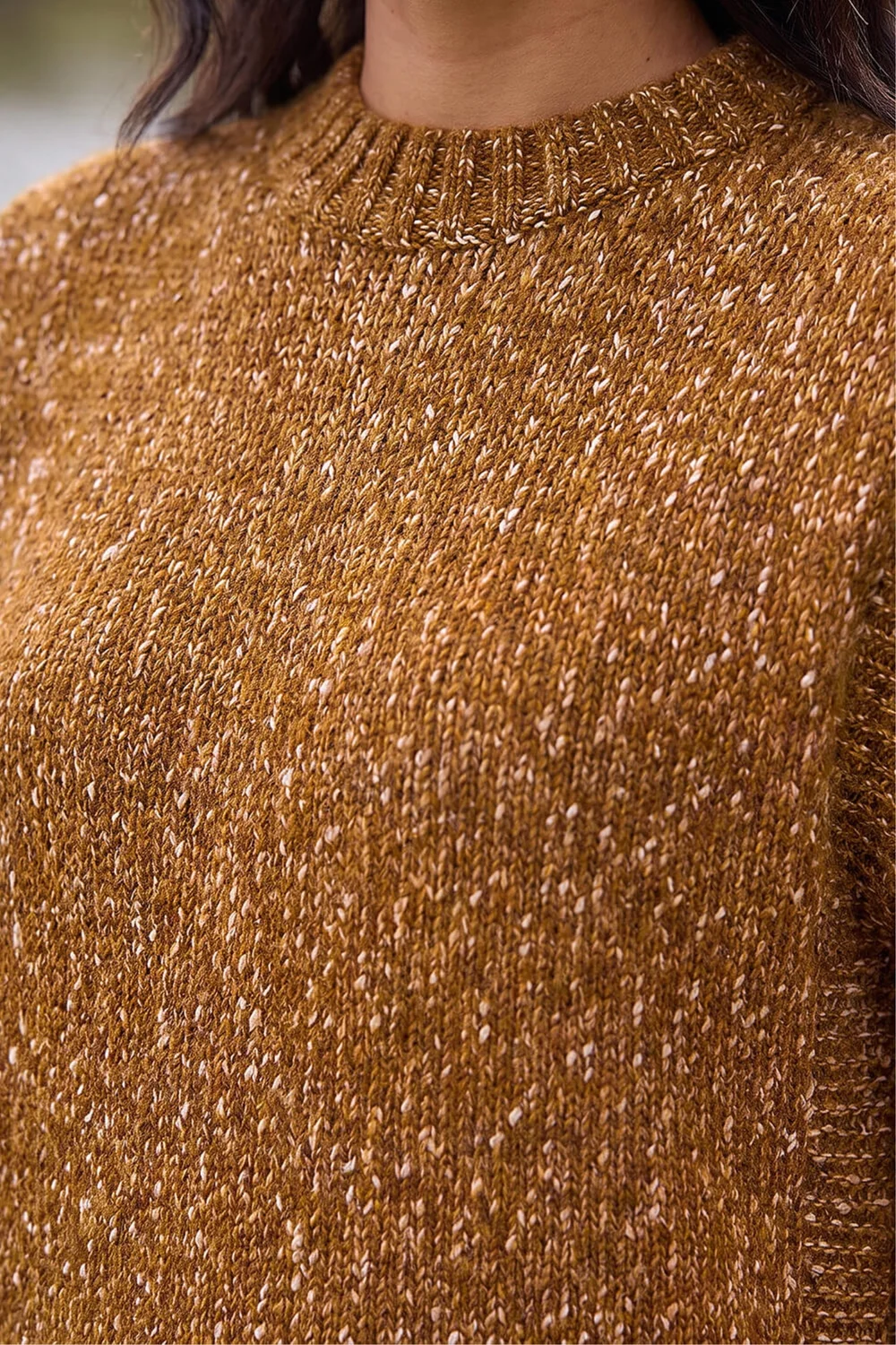 Roman Brown Speckled Knit Vest - 16 Image 4