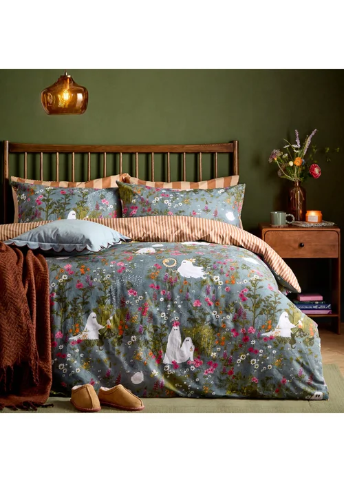 Furn Bootanical Forest Double Reversible Halloween Duvet Sets Multicolour - Double Image 1