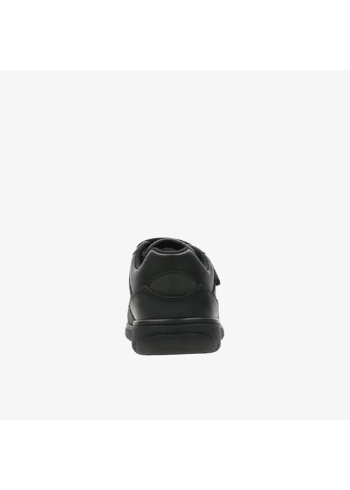 Clarks School Venture Walk Black Leather Narrow - 12.5 Infants Image 5