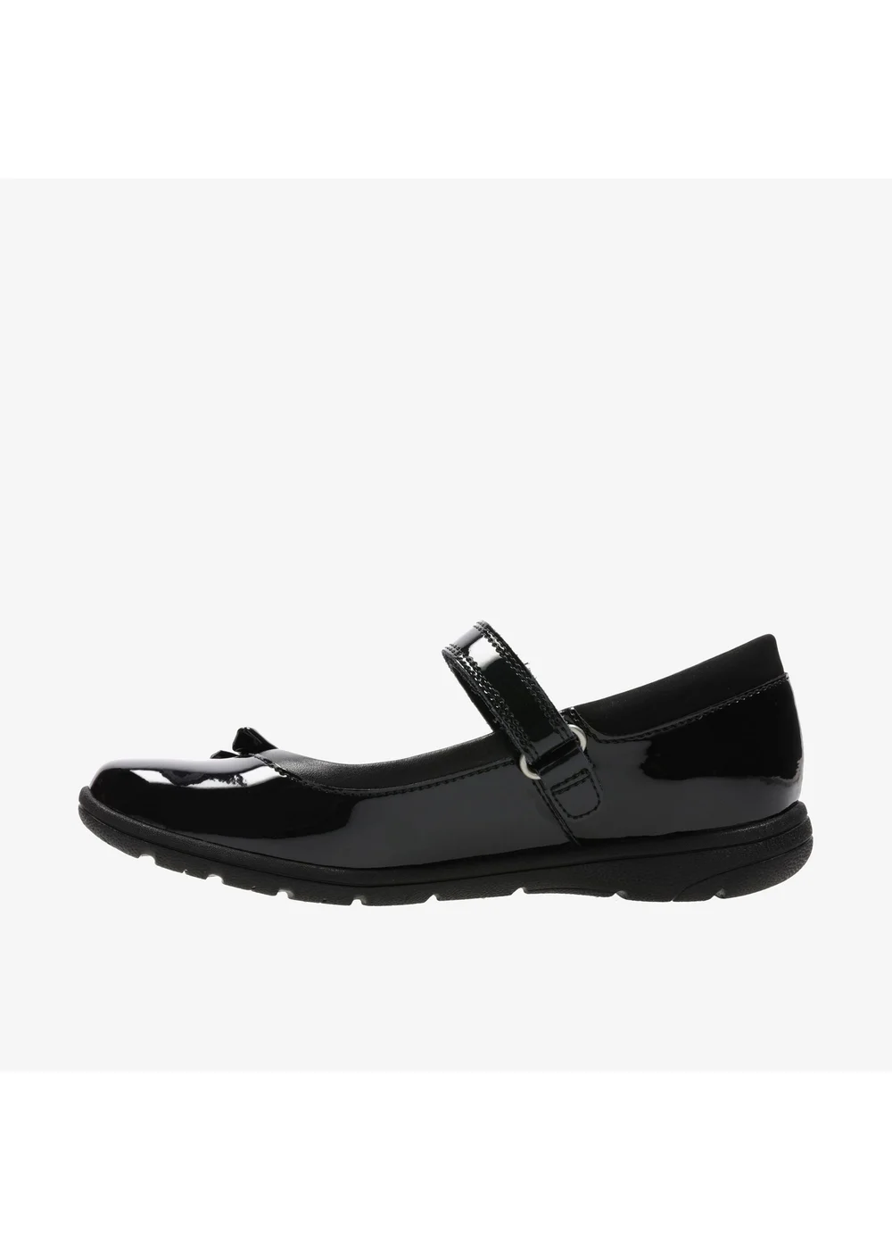 Clarks School Venture Star Black Patent Narrow - 1 Image 2