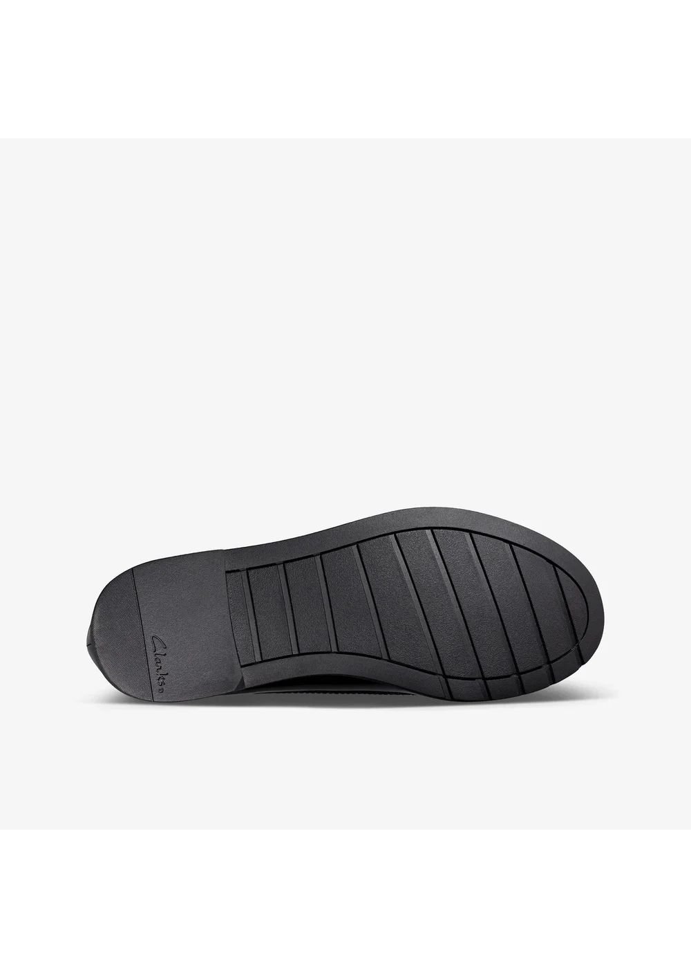 Clarks School Girls Black Scala Bright Kid Patent Wide - 2.5 Image 3