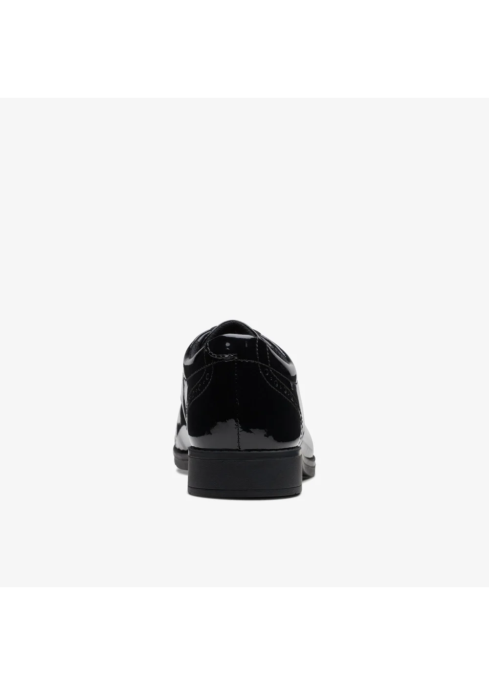 Clarks School Sami Walk Youth Black Patent Standard - 5 Image 5