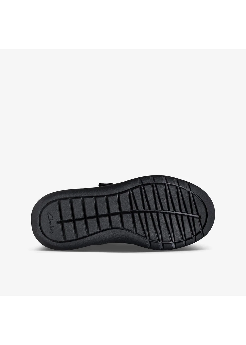 Clarks School Boys Black Scape Sky Kid Leather Extra Wide - 2 Image 3