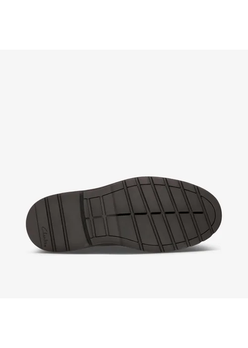 Clarks School Loxham Derby Youth Black Leather Standard - 4 Image 3