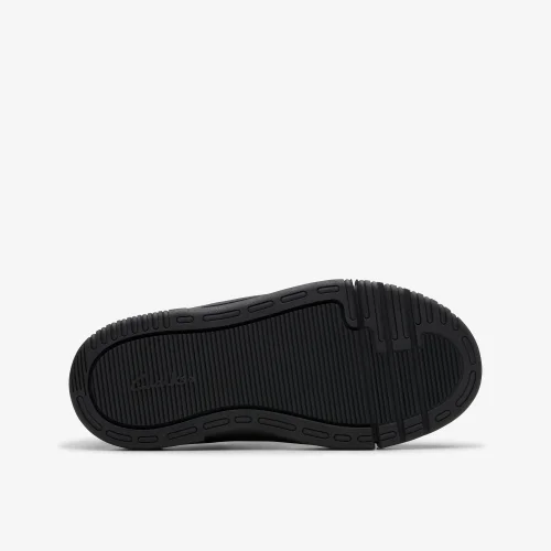 Clarks School Oslo Sky Kid Black Leather Standard - 10 Infants Image 3