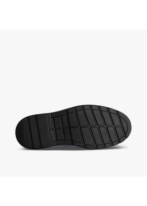 Clarks School Loxham Craft Youth Black Leather Standard - 5.5 Image 3