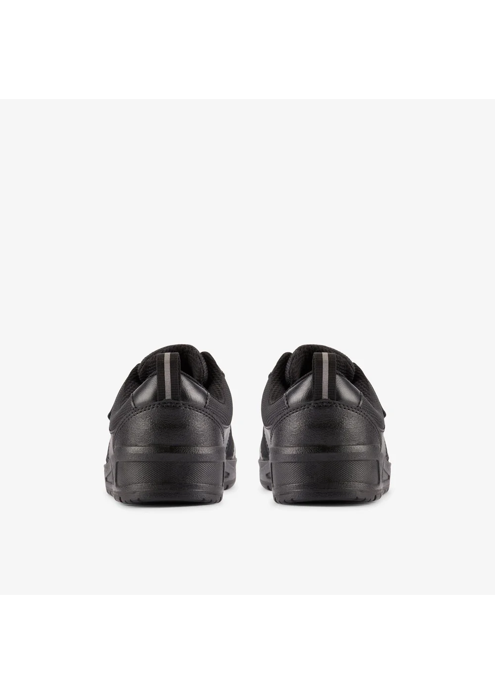 Clarks School Boys Black Palmer Stride Kid Leather Standard - 7 Infants Image 5