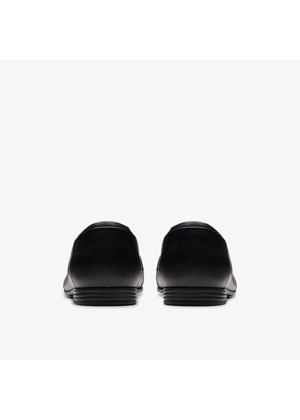 Clarks School Girls Black FinjaLoafer Y. Leather Standard - 3 Image 5