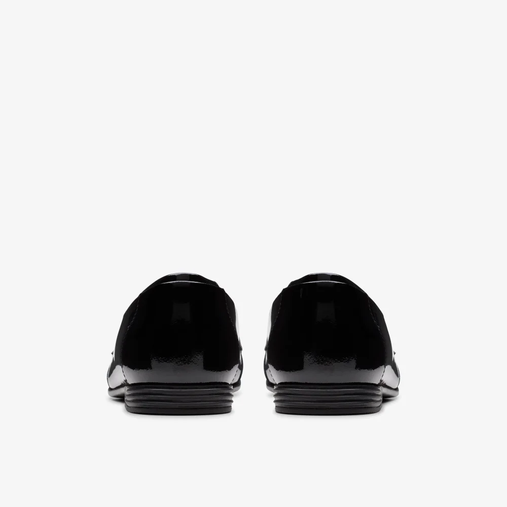 Clarks School FinjaLoafer Y. Black Leather Standard - 4 Image 5