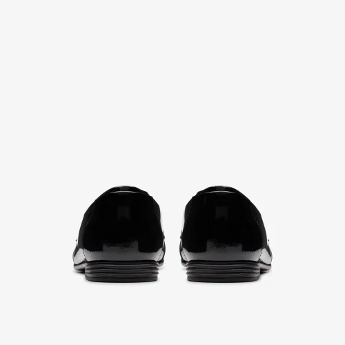 Clarks School FinjaLoafer Y. Black Leather Standard - 4 Image 5