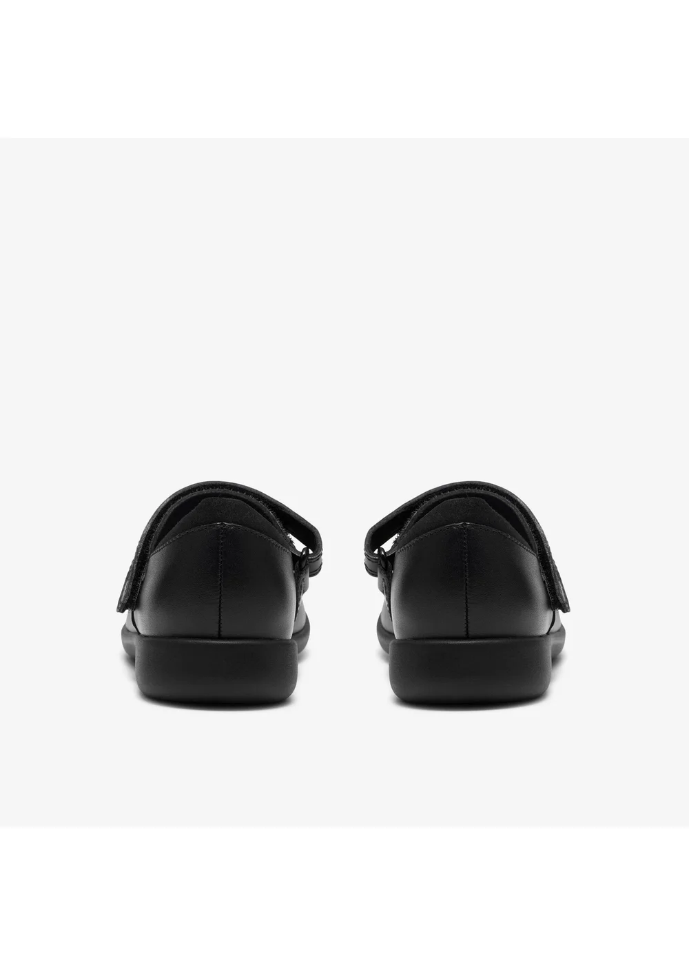 Clarks School EtchShimmer K. Black Leather Standard - 11 Infants Image 5