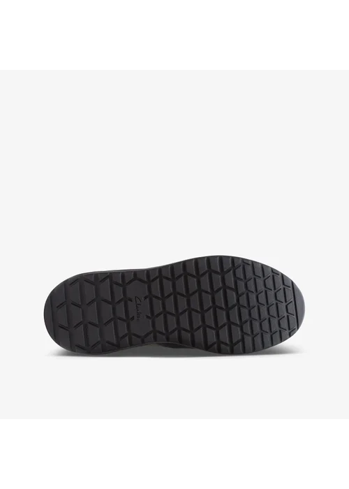 Clarks School Aeon Pace Older Black Textile Wide - 1 Image 3