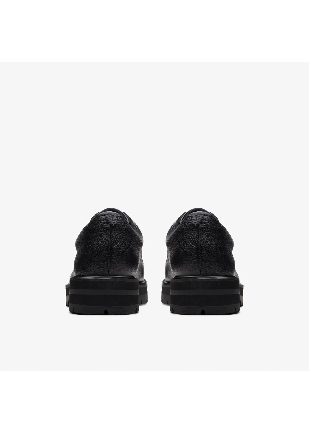 Clarks School Prague Lace Youth Black Leather Wide - 3 Image 5