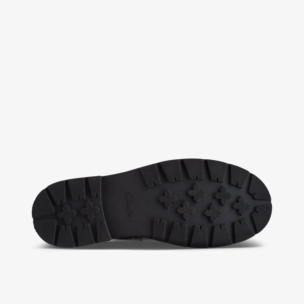 Clarks School Prague Brill Youth Black Patent Standard - 5.5 Image 3