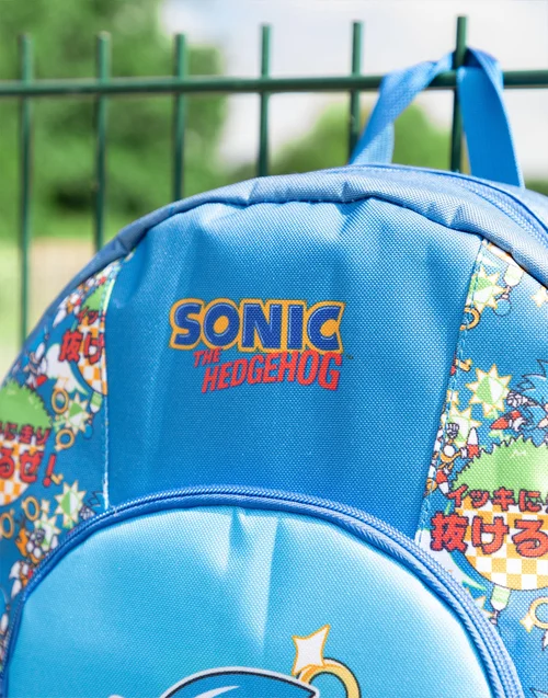 Vanilla Underground Sonic The Hedgehog Boys Blue Character Backpack (One Size) - One Size Image 3