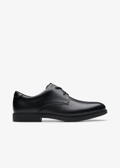 Clarks School Scala Loop Youth Black Leather Wide - 4.5 Image 1