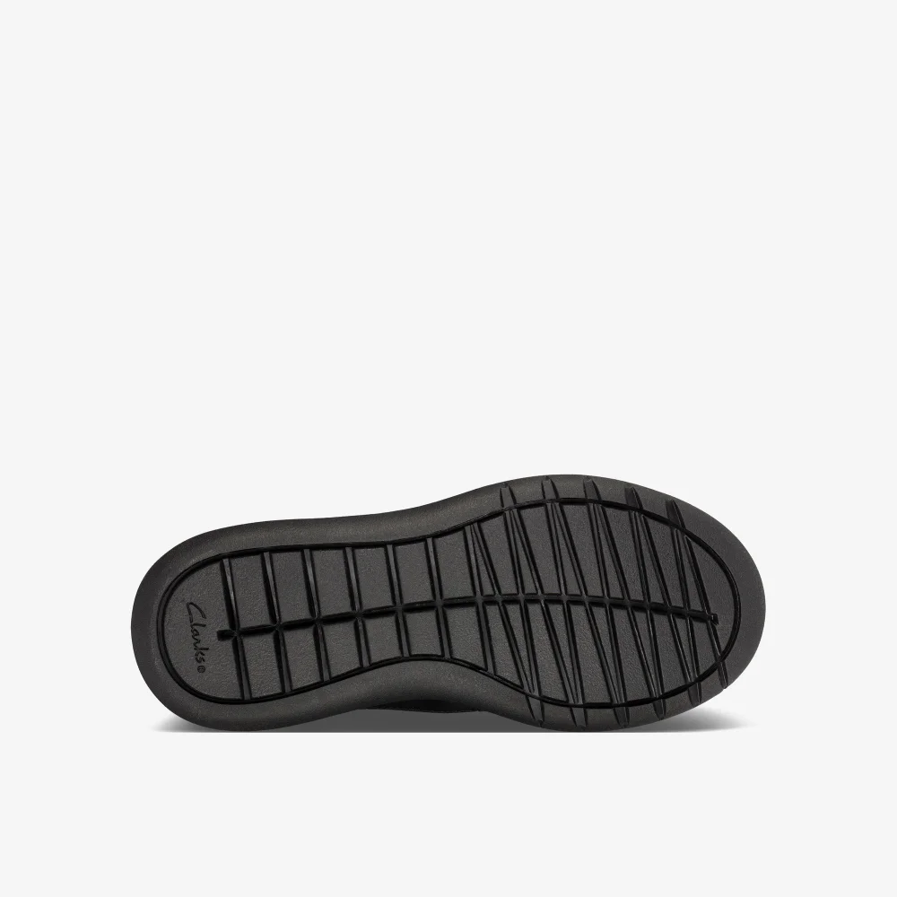 Clarks School Scape Flare Toddler Black Leather Standard - 7.5 Infants Image 3