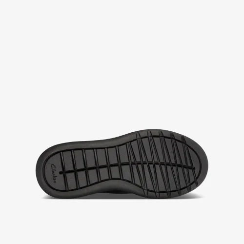 Clarks School Scape Flare Toddler Black Leather Standard - 7.5 Infants Image 3