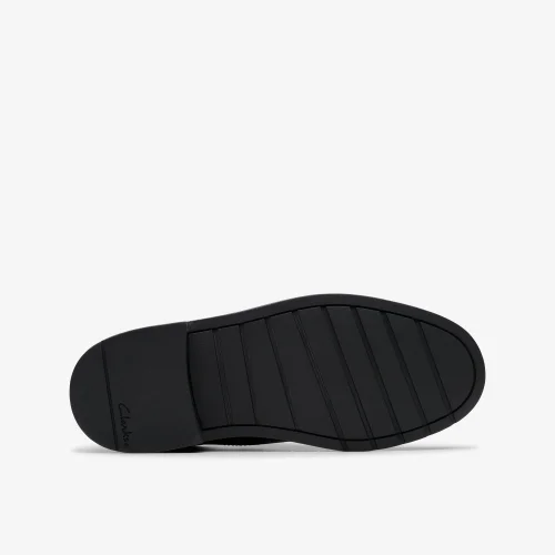 Clarks School Scala Pace Older Black Leather Standard - 1 Image 3