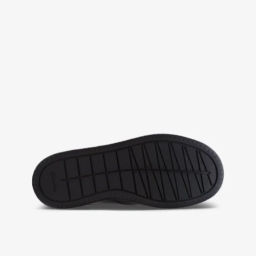 Clarks School Fawn Lay Older Black Leather Extra Wide - 1 Image 5