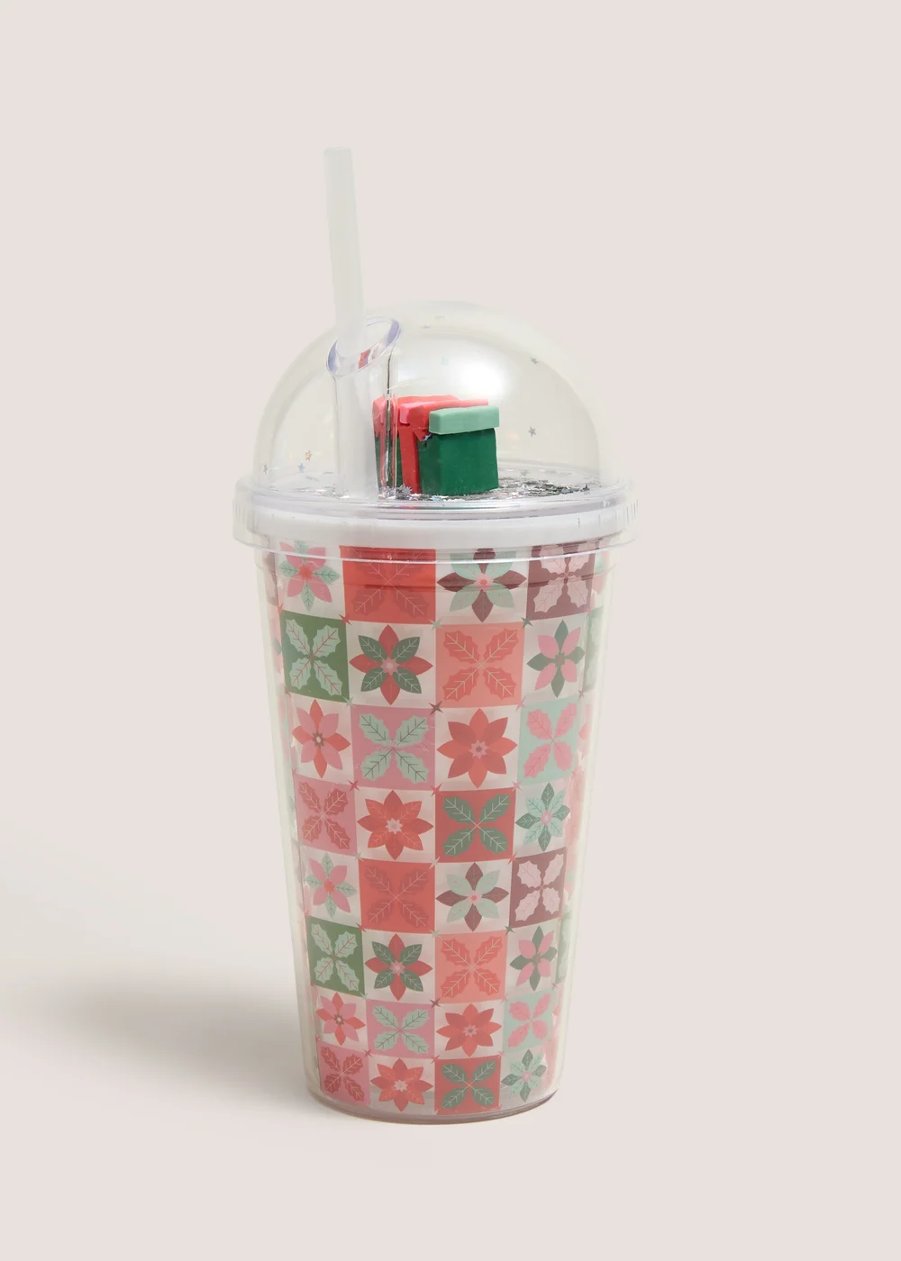 Christmas Snow Globe Tumbler Image 1