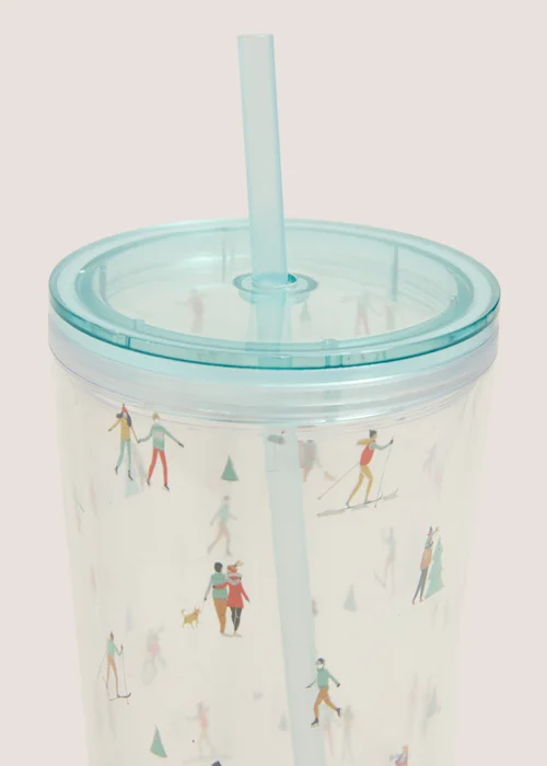 Christmas Ski Tumbler Image 2