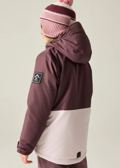 Dare 2b Aubergine Wing It Waterproof Jacket (3-13 years) - 5-6 Yrs Image 3