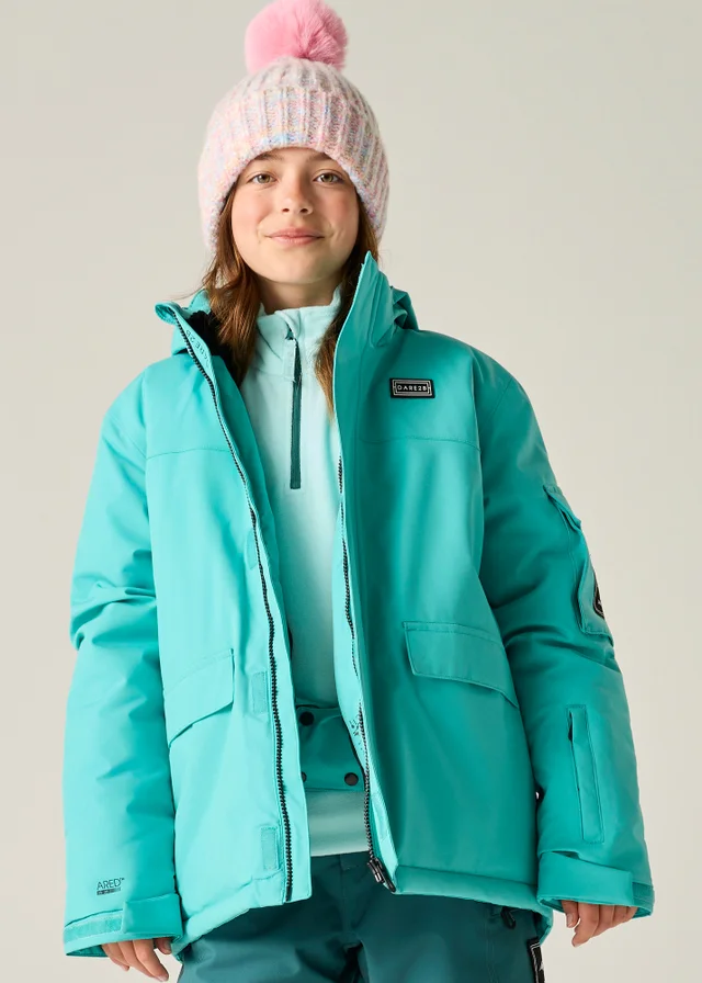 Dare 2b Turquoise Shredder II Waterproof Jacket (3-13 years)